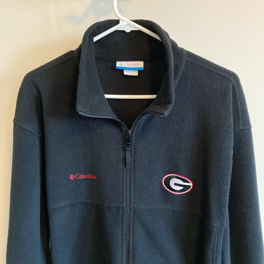 Men’s Georgia Bulldogs Columbia Jacket size Large